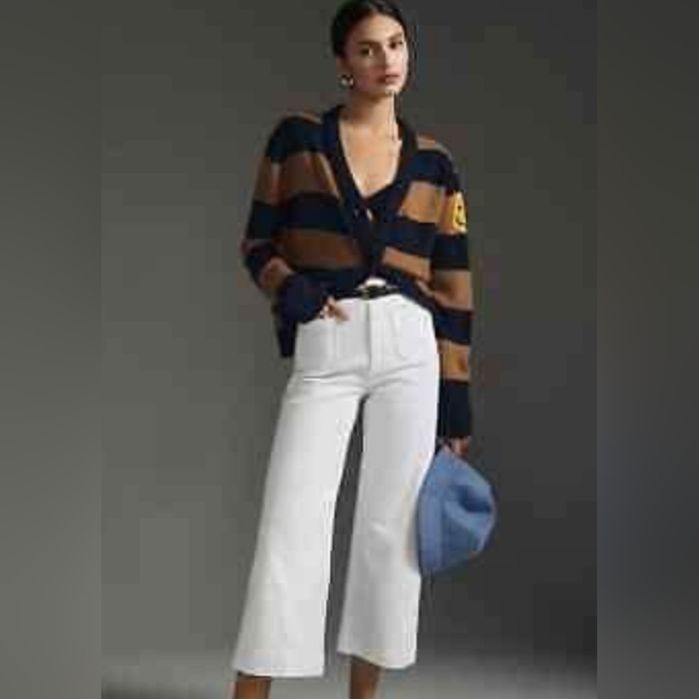 Anthropologie Pilcro Skipper Cropped Pants *NWT *25 - Picture 2 of 3